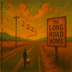 The Long Road Home CD album cover by Dino Cuneo